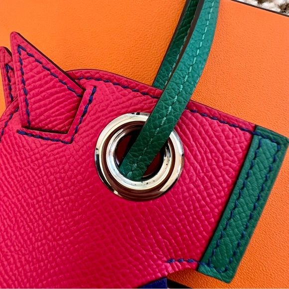 🧡New🧡 HERMES Epsom Camail Key Holder - Picture 9 of 10
